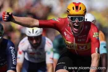 Le Norvégien Soren Waerenskjold remporte au sprint la 11e étape du Tour de France, la plus rapide de l’histoire