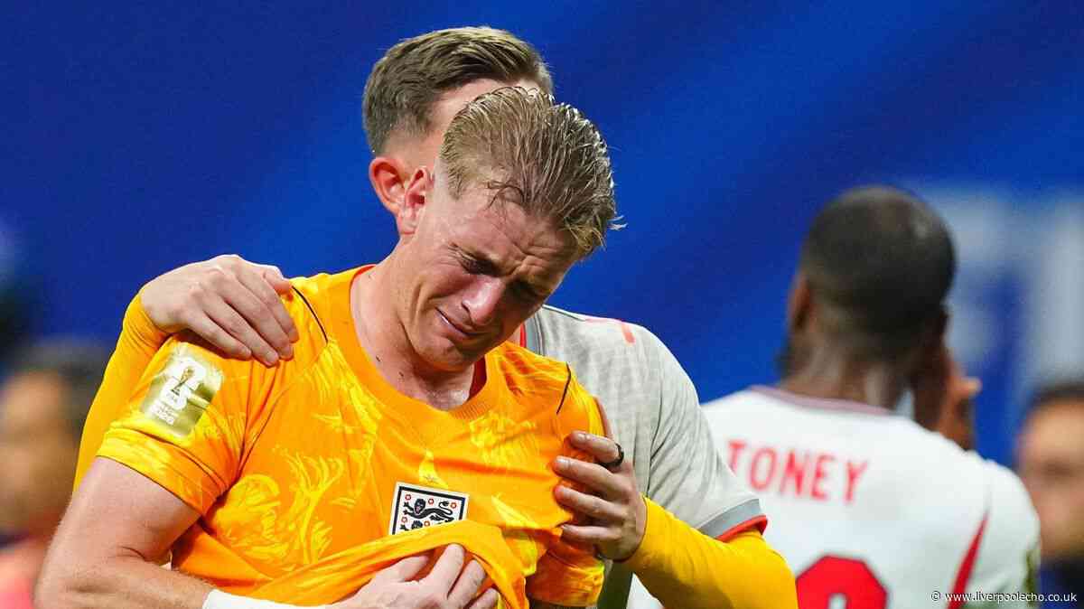 Jamie Carragher speaks mind on Jordan Pickford role in England loss after Jude Bellingham fury