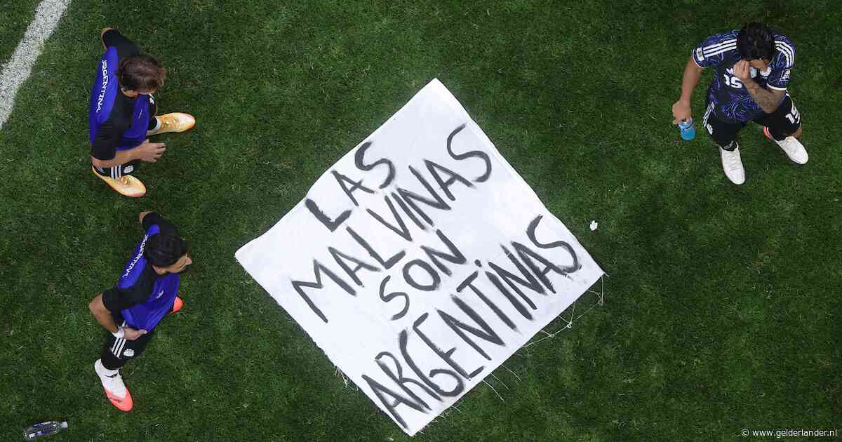 ‘Las Malvinas son Argentinas’: waarom een spandoek na de WK-wedstrijd zo gevoelig ligt