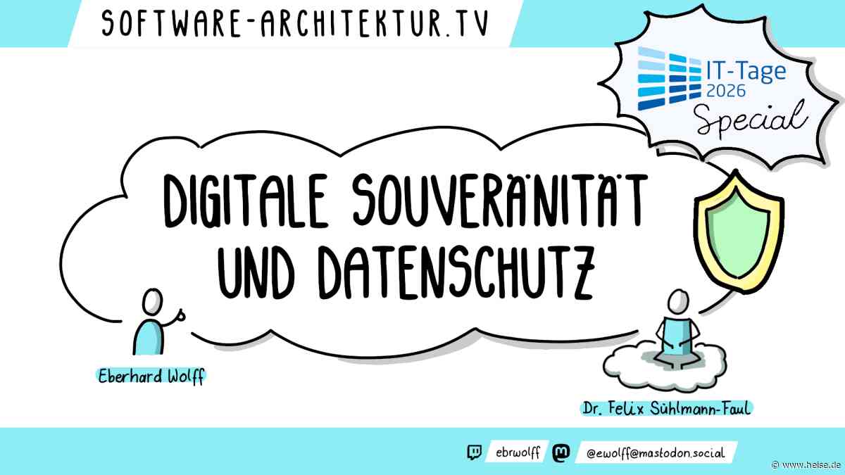 software-architektur.tv: Souveränität und der PRIVA SCORE als Datenschutz-Ampel