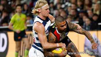 AFL LIVE: Replacement Cats lead but Marshall, Garcia inspire Saints fightback