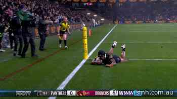 To'o dives over in wet conditions