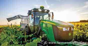 A redesigned John Deere specialty tractor solves limited headroom issue