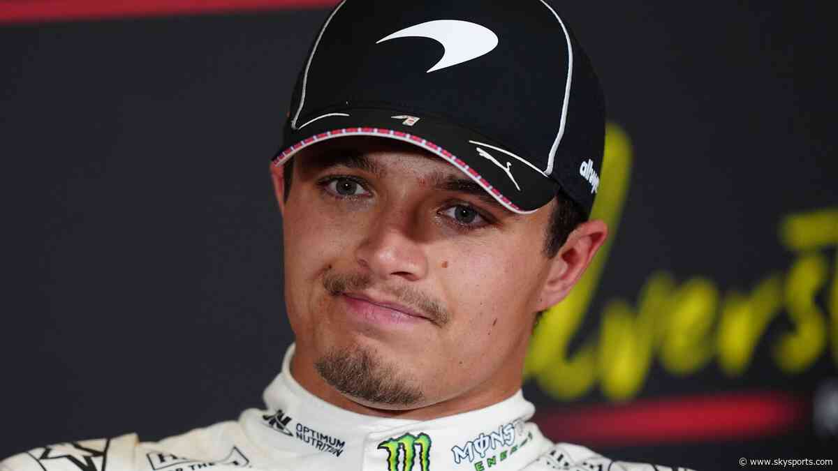 Norris to take 10-place Belgian GP grid penalty