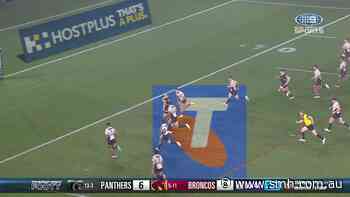 Sorensen dragged down in desperation tackle