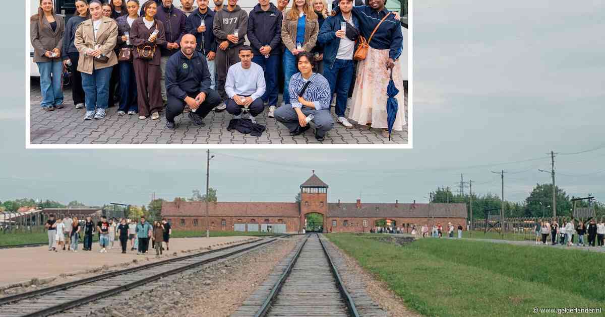 Anderhalve dag wacht Binh Minh Le (20) in Auschwitz - dan neemt hij het woord over Gaza: ‘Stilte is niet neutraal’