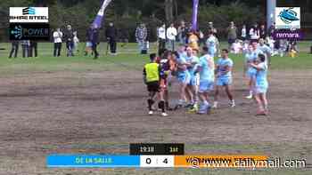 See the wild headbutt-filled brawl that got an entire footy team banned