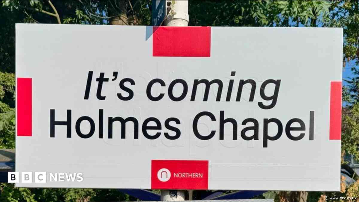 Railway station gets World Cup rebrand ahead of England v Argentina
