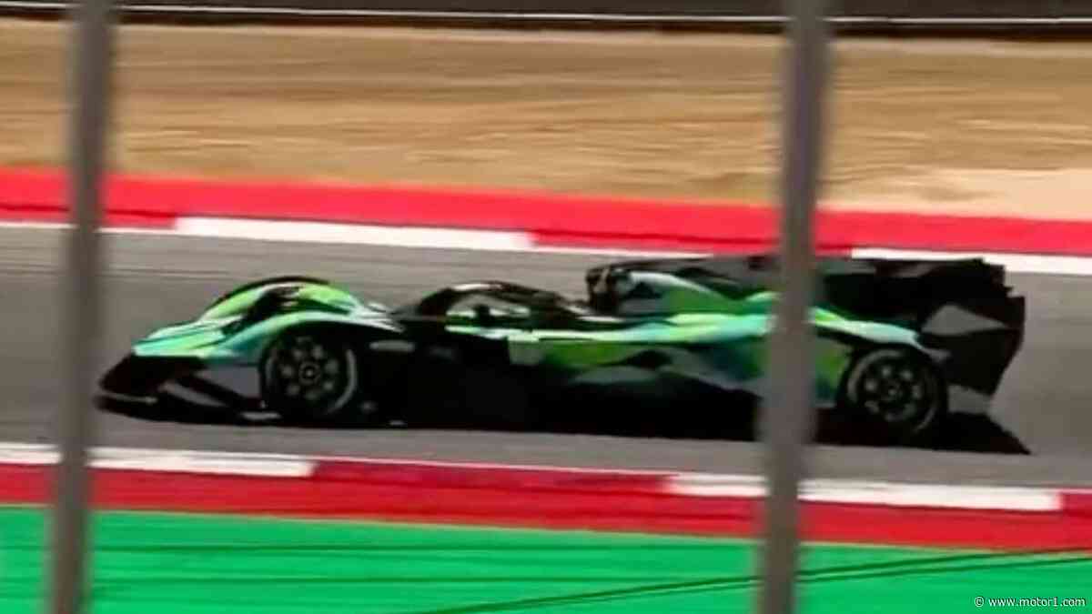 Aston Martin's Single-Seat Supercar Sounds Glorious On The Track