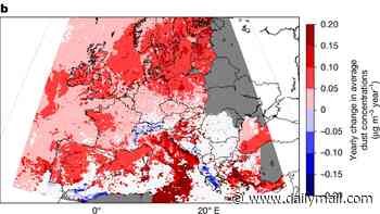 It's getting harder to BREATHE in Britain: Saharan dust has driven up UK pollution by 50%, study warns