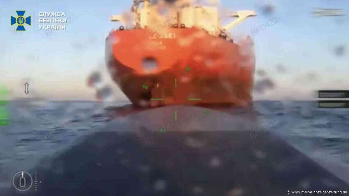 Schwarzes Meer wird zur Kriegszone: Ukraine greift Putins Schattenflotte mit Drohnen an