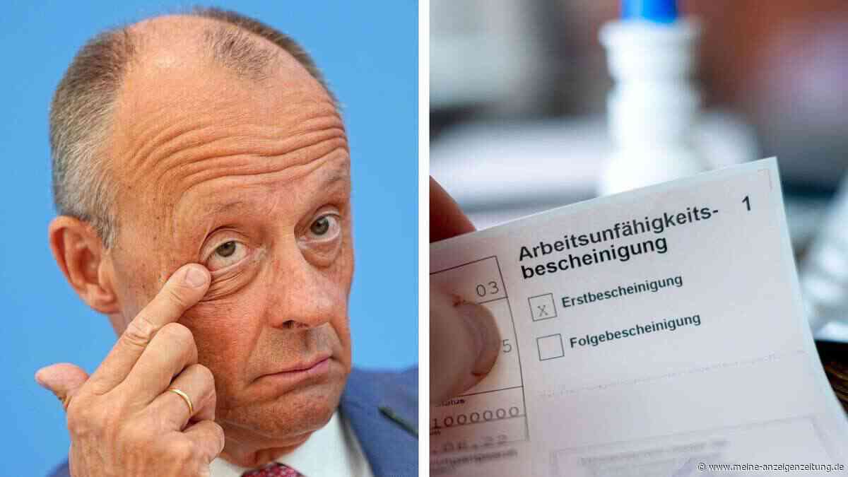 Merz-Reform bei Krankschreibung: Neue Zahlen offenbaren das wahre Problem der Arbeitnehmer