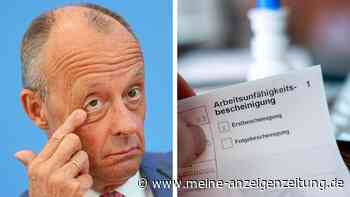 Merz-Reform bei Krankschreibung: Neue Zahlen offenbaren das wahre Problem der Arbeitnehmer