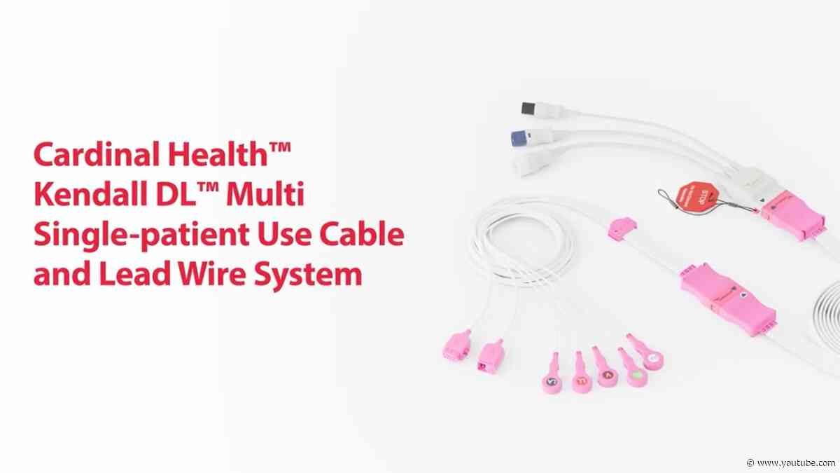 Kendall DL™ Multi Cable and Lead Wire System setup and use overview