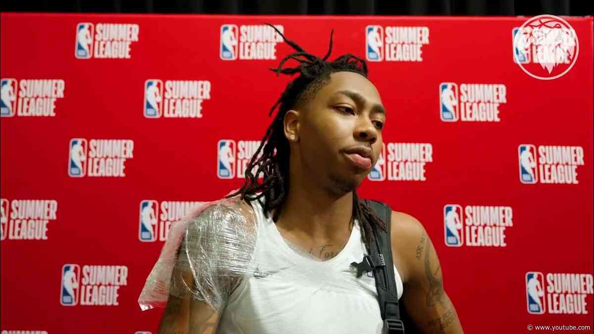“It Felt Great.” | Isaiah Evans Summer League Sound | 07.15.26