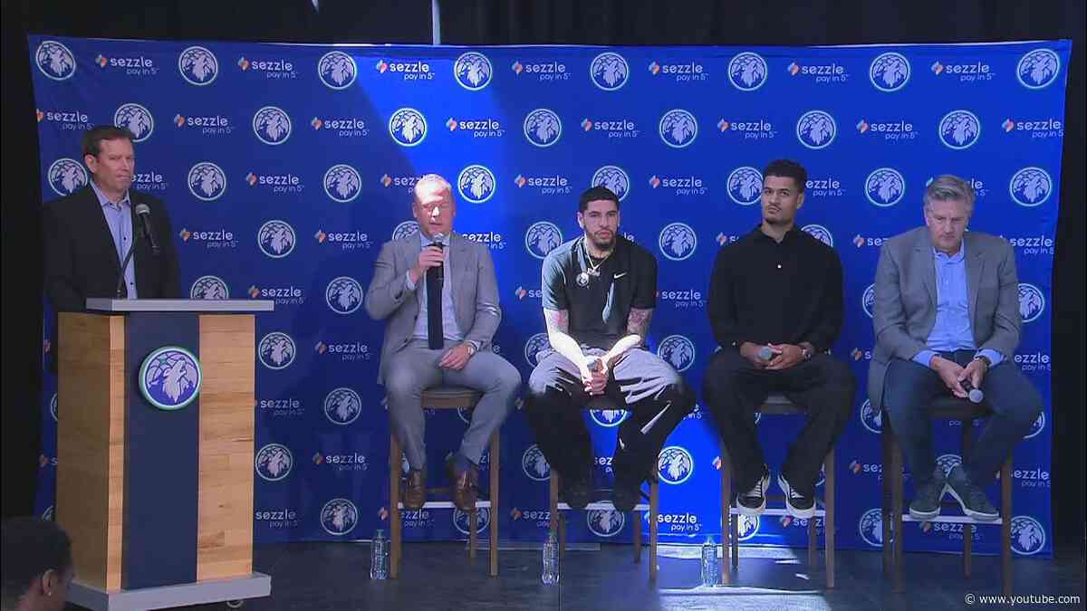 LaMelo Ball and Josh Green Introductory Press Conference