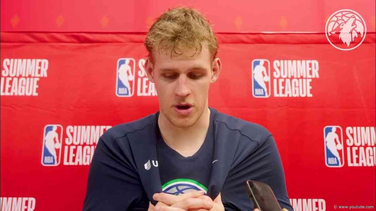 “Offensively, I Felt Great” | Rocco Zikarsky Summer League Sound | 07.12.26