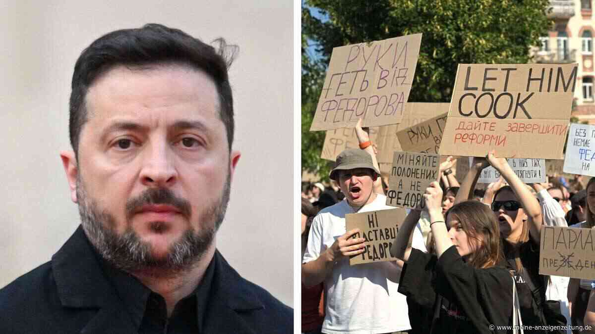 Selenskyj entlässt Verteidigungsminister – Tausende protestieren: „Hände weg von Fedorow“