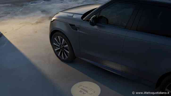 Range Rover Sport Electric, a Goodwood il battesimo delle zero emissioni