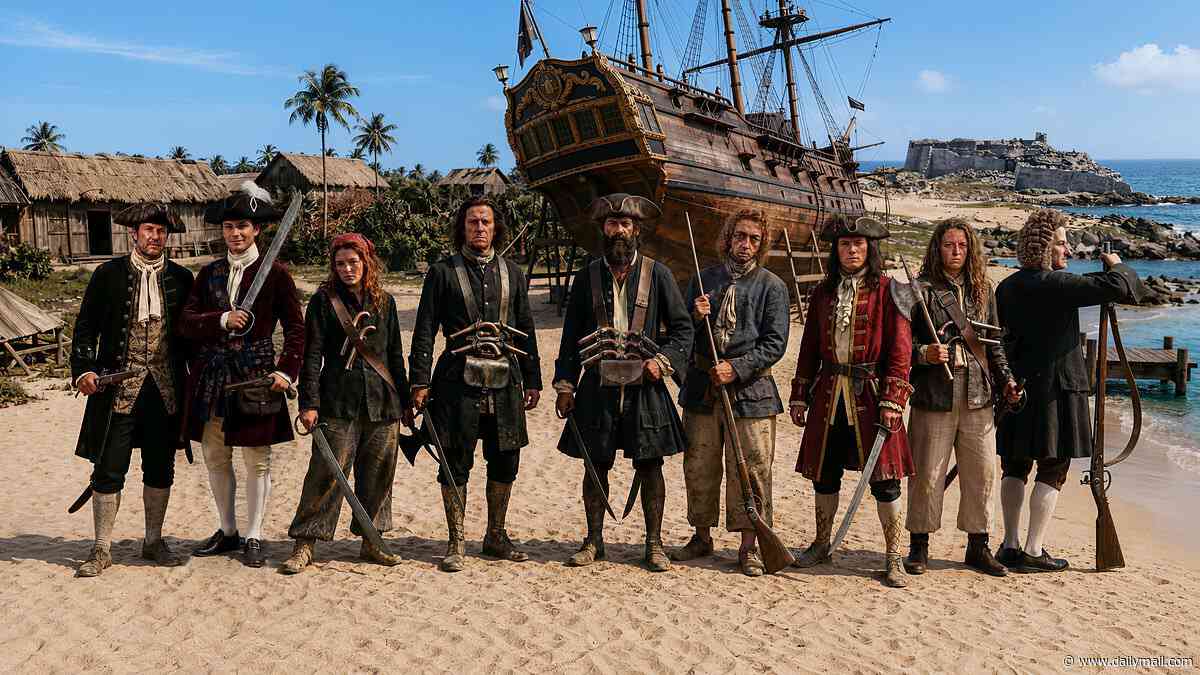 Meet the REAL Pirates of the Caribbean: Incredible reconstruction reveals the infamous 'Piratetown' of Nassau in its heyday - as well as the buccaneers who lived there