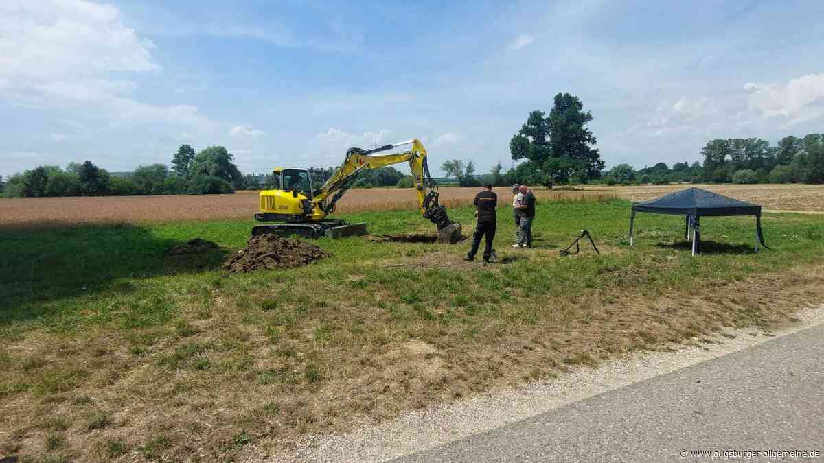 Die Bombenentschärfung im Pfuhler Ried im Live-Ticker: Der erste Blindgänger wird freigelegt
