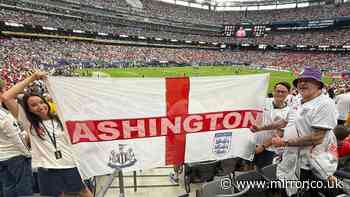 England superfan's flag displayed at every Three Lions World Cup game - just weeks after he died