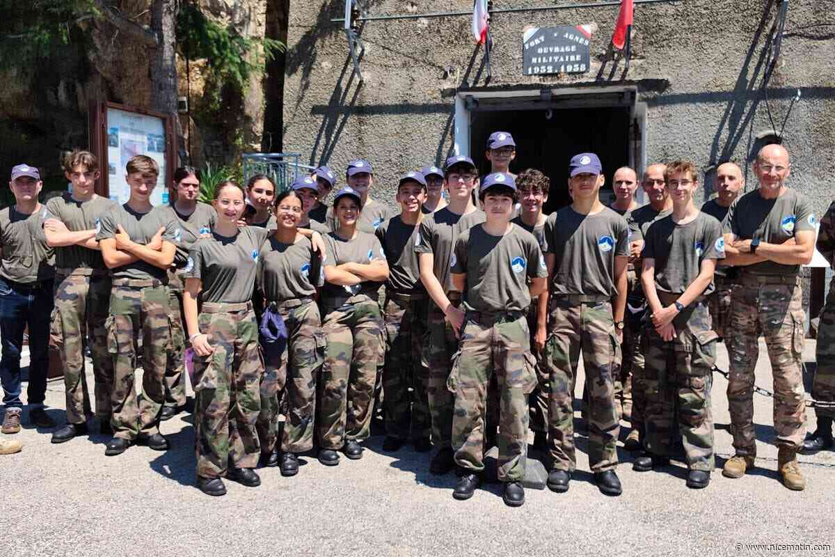 Encadrés par l’Armée, des collégiens originaires de Tarbes ont visité le fort Maginot de Sainte-Agnès