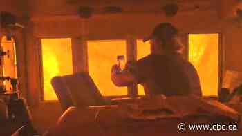 CN train crew surrounded by flames as wildfires sweep northern Ontario