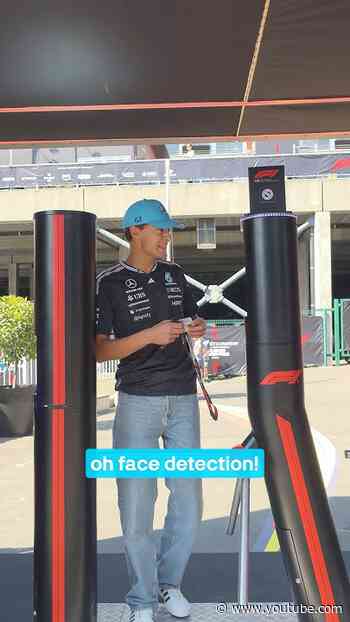 Can George Russell finally make it into Spa’s paddock gates?! 😱  #f1 #mercedesf1 #georgerussell