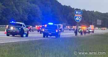 Pedestrian killed after suspected hit-and-run crash on I-40
