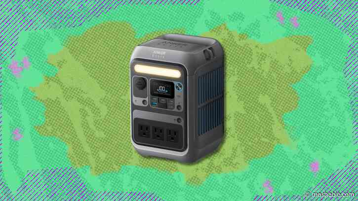 The Anker Solix C300 power station is perfect for camping vacations  — and its on sale for under $250 at Amazon