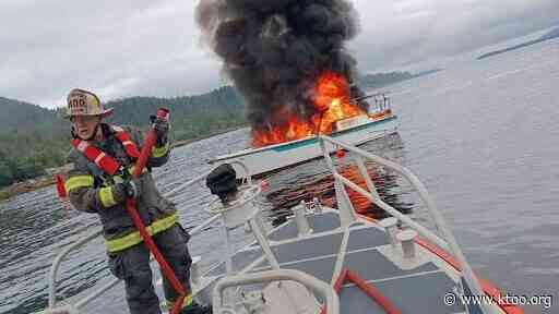 Three rescued from boat fire near Ketchikan