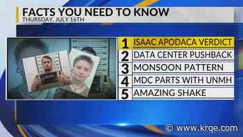 Guilty verdict, Data center pushback, Monsoon storms, Contract ended, Summer camp