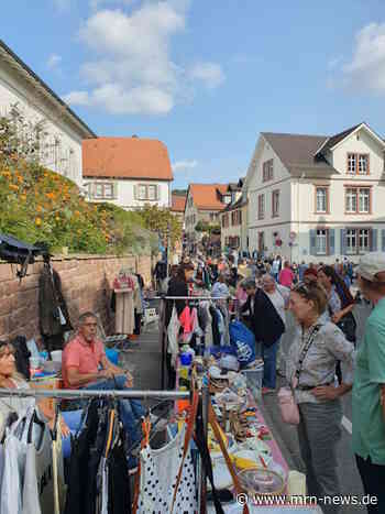 Weinheim – Anmelden für den Rodensteiner  Ab sofort online –  Stadtmarketing organisiert: Flohmarkt und Offene Höfe am 26. September