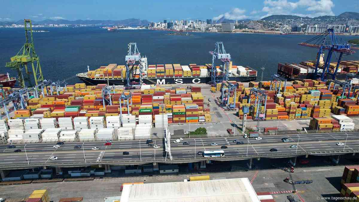 USA verhängen 25 Prozent Zoll auf viele Importe aus Brasilien
