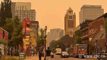 Wildfire smoke blankets Hamilton and Niagara Wednesday, prompting air quality warning and cancellations