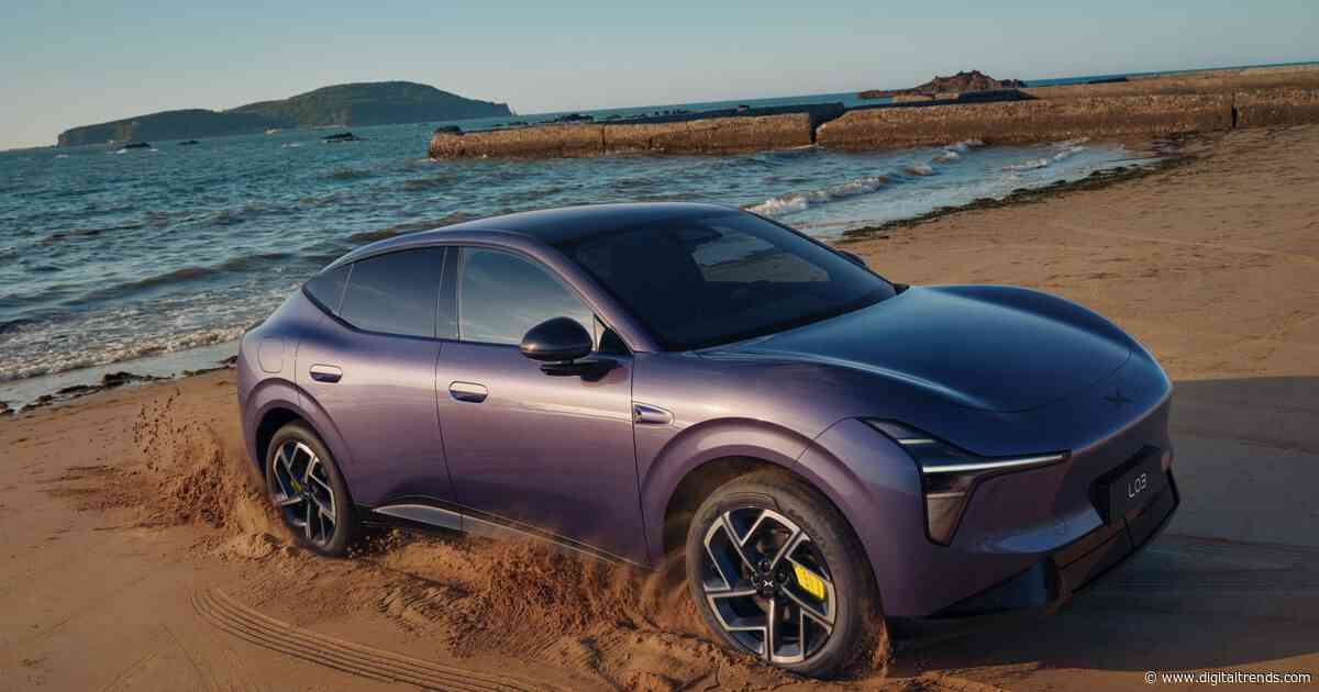 This sleek Chinese EV pairs supercar styling with three AI brains