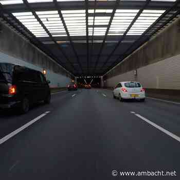 Lange nachtafsluiting Noordtunnel (A15) van 29 op 30 augustus