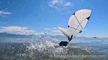 MIT built a 300-gram robot that flies through the sky, dives underwater and takes off again, just like a diving bird