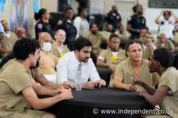 Zohran Mamdani’s latest World Cup watch party was with inmates on Rikers Island