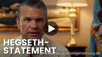 Einmal jährlich Testosteron-Test für US-Soldaten: Minister Hegseth: „heilige Pflicht“