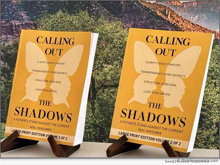 Memoir: One Year and a Day, to Light Up the Shadows, Florida Father Marks Milestone with Large Print Edition and 35 City Book Tour
