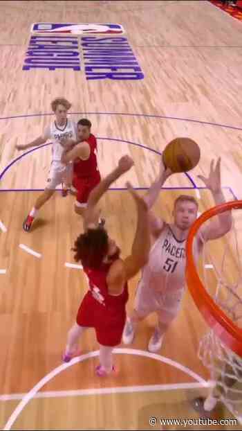 BIG BLOCK BY SETH LUNDY TO END THE GAME. 🚫