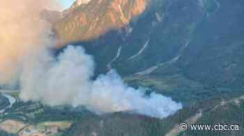 Evacuation alert issued for parts of Pemberton due to Signal Hill wildfire