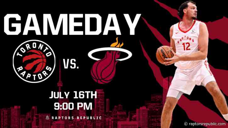 Gameday: Raptors @ Heat, July 16th