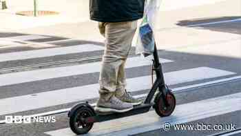 Pedestrian injured in electric scooter crash