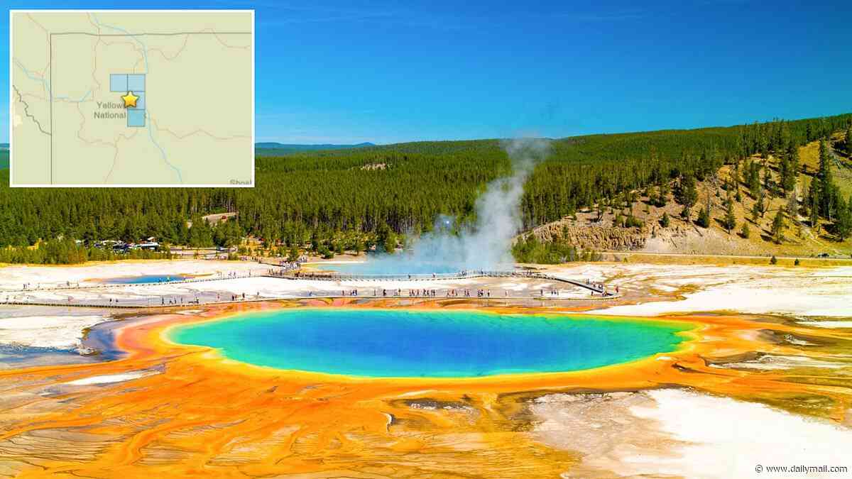 Earthquake rocks Yellowstone National Park near supervolcano feared to be overdue for eruption