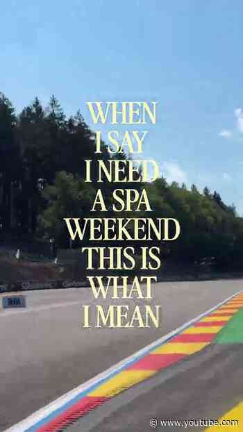 Spa weekend booked 🧖🇧🇪 #f1