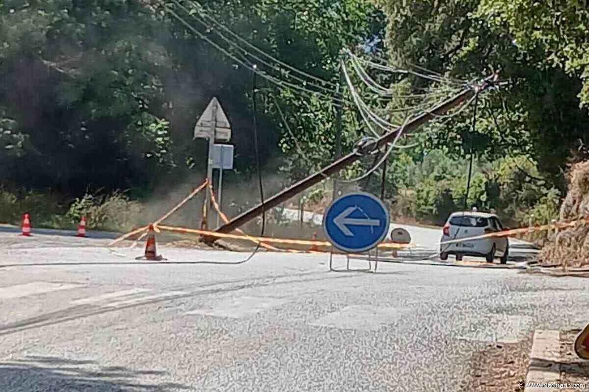 Un poids lourd arrache des câbles, une partie de ce village près de Hyères privé d’Internet