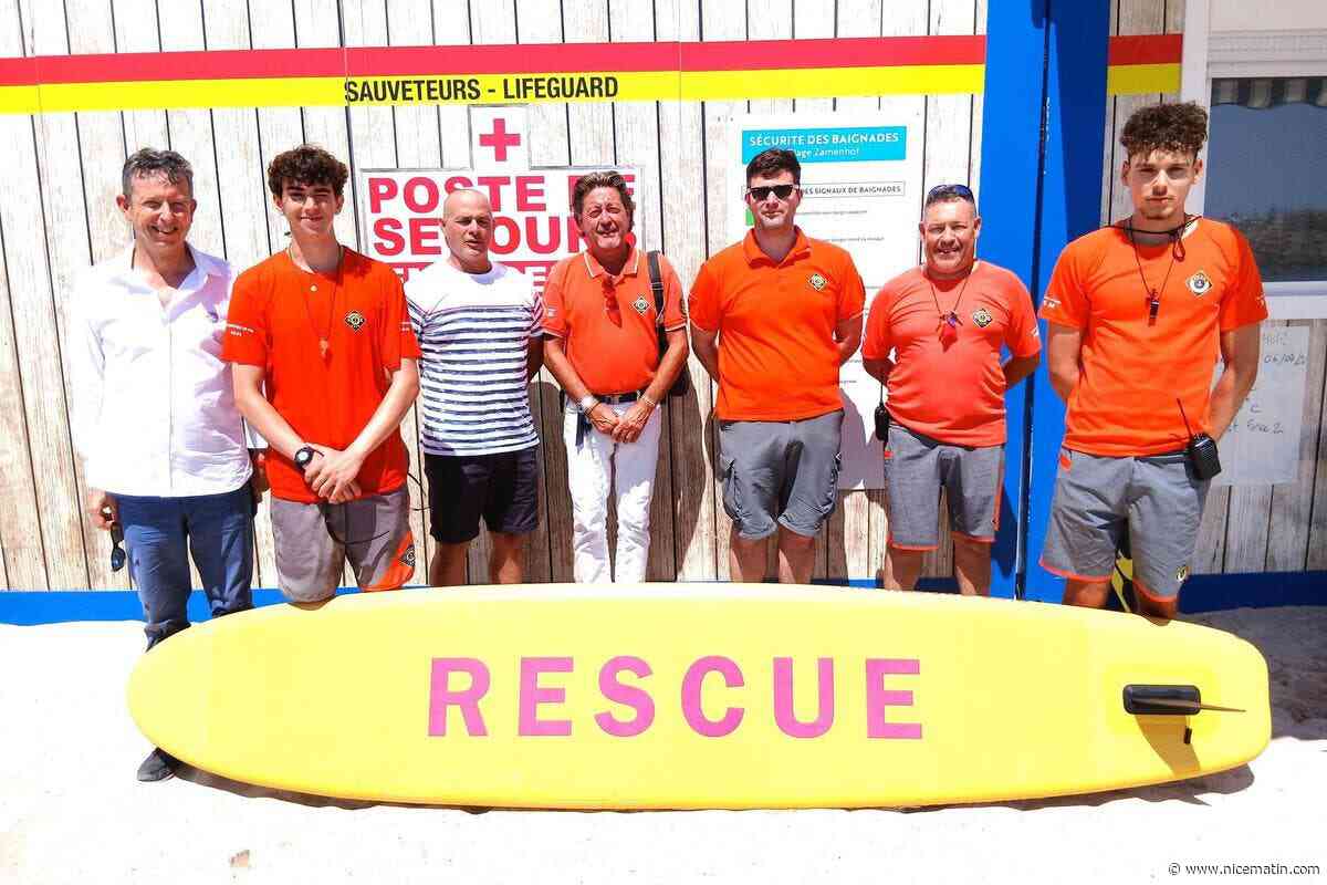 Trois postes de secours assurent la surveillance des plages de Cannes pendant tout l’été